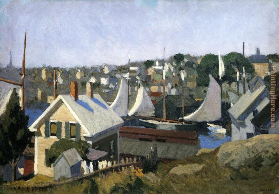 Edward Hopper Gloucester Harbor